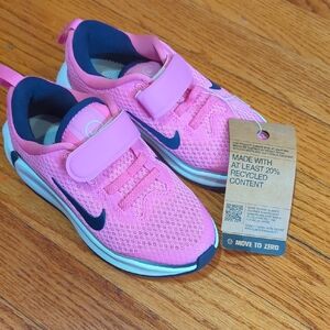 Nike Kids Pink and Navy Sneakers